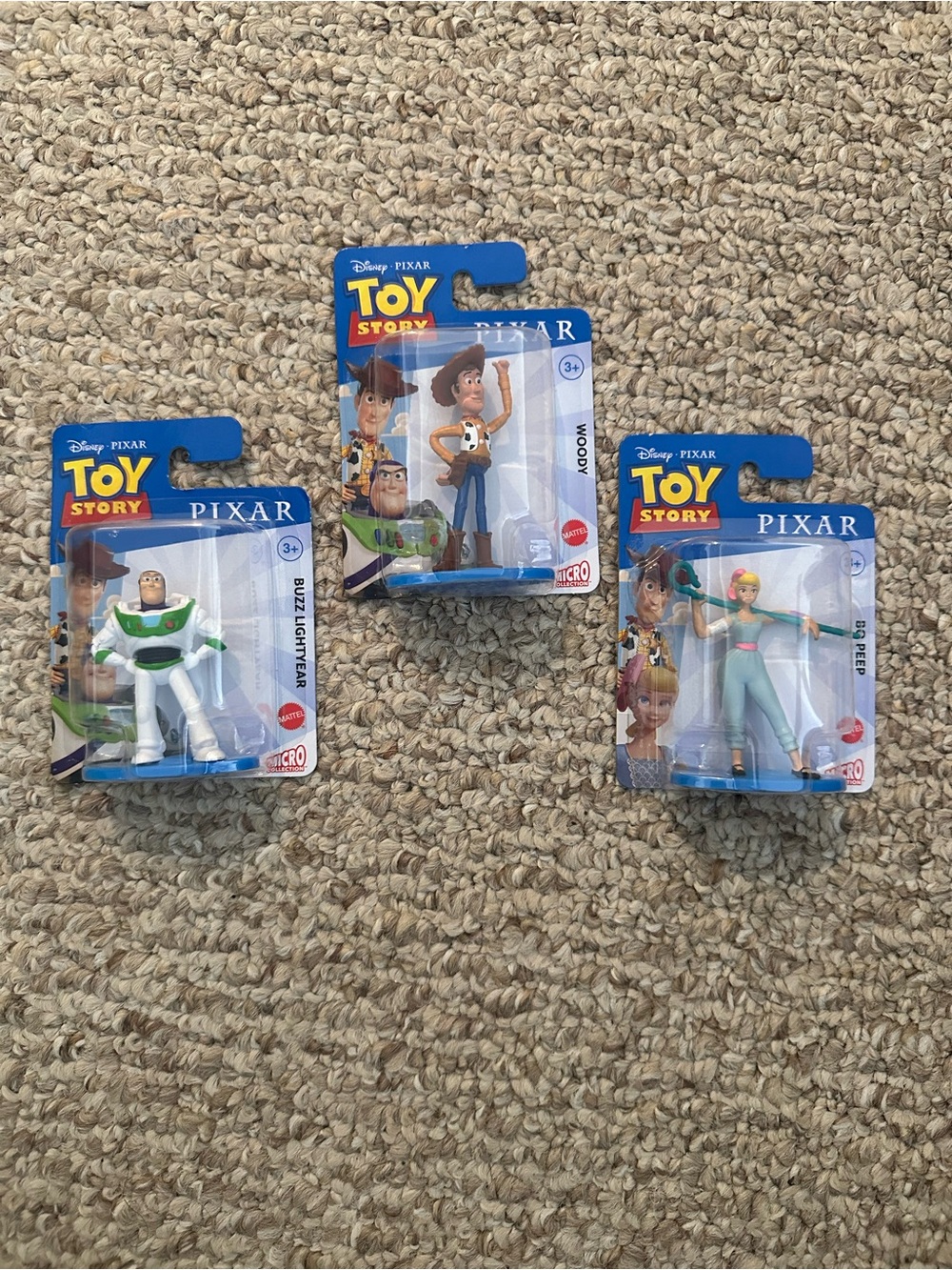 Set of 3 Disney Pixar Toy Story Figures